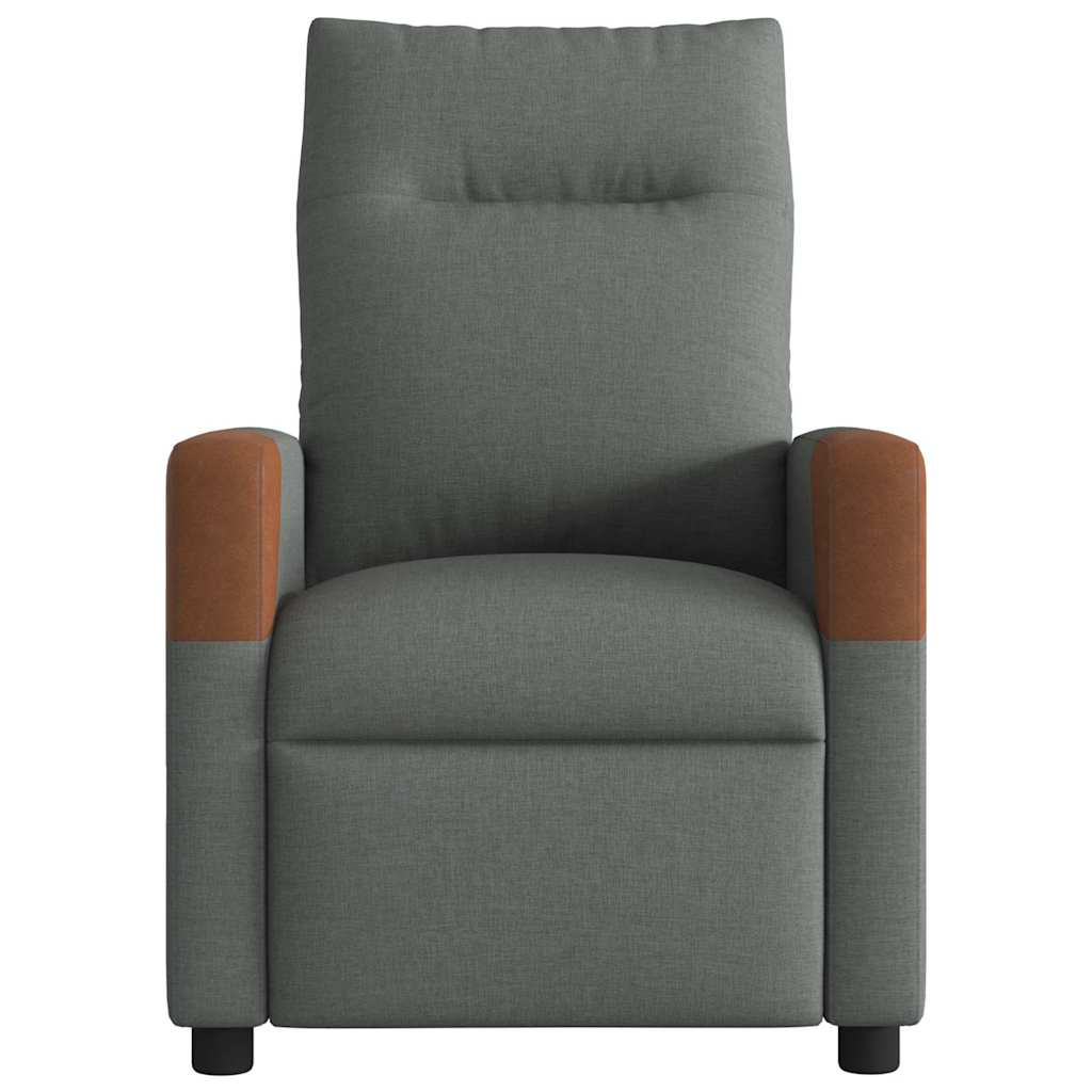 Reclinerstol Mørkegrå stoff