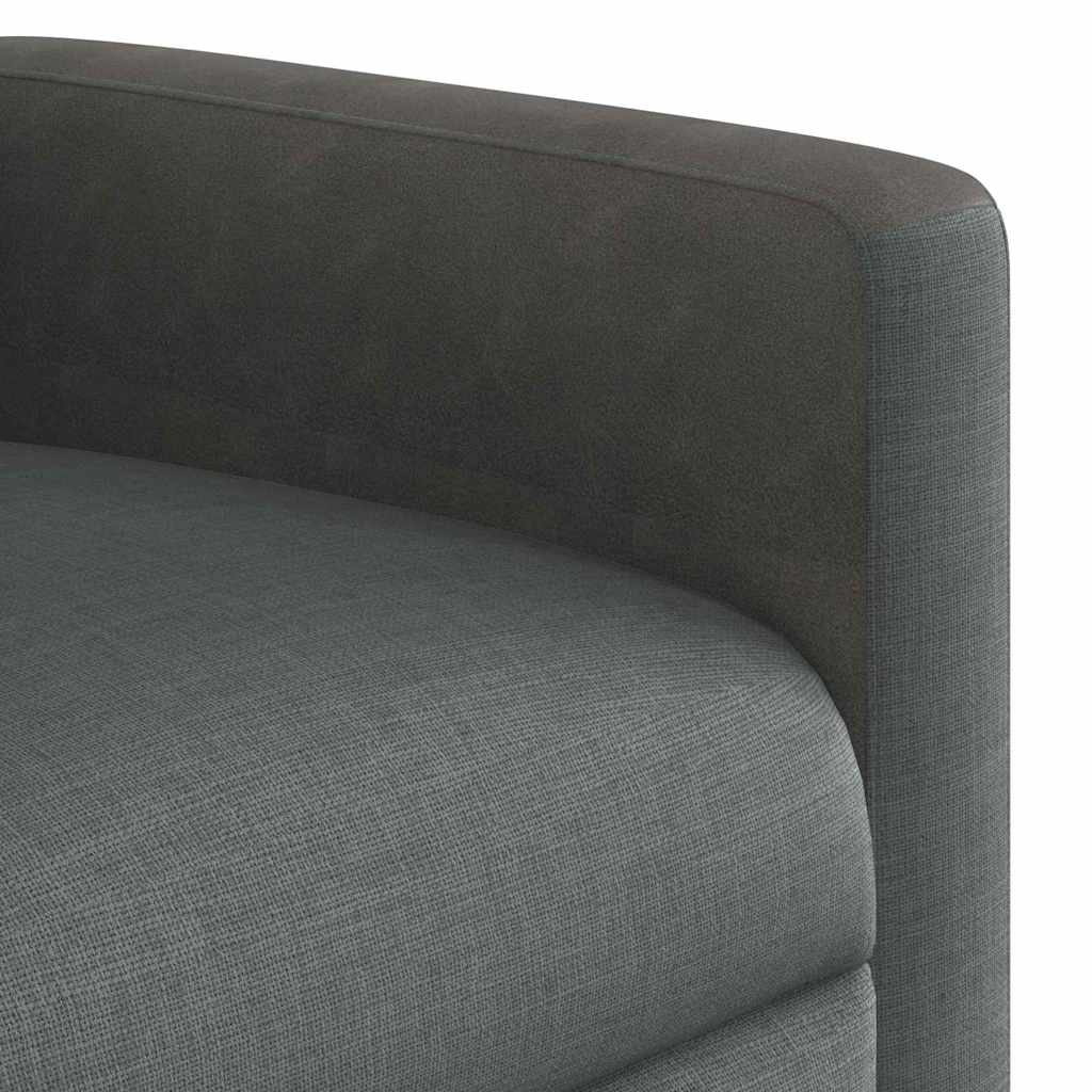 Reclinerstol Mørkegrå stoff