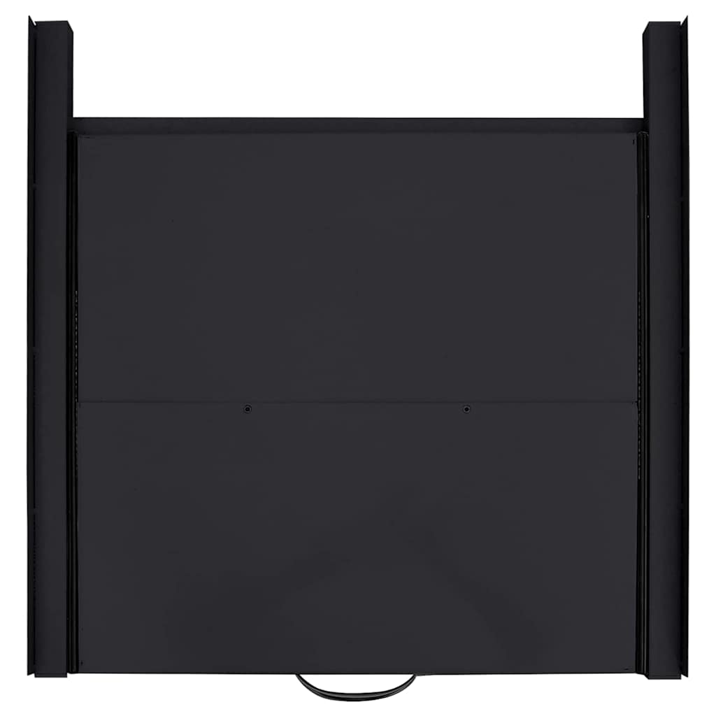 Vaskemaskin Mellomhylle Svart 60 x 60 x 8 cm Stål