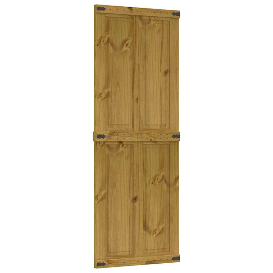 Låvedør Corona HonningBrun 70 x 210 cm Heltre furu