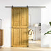 Låvedør Corona HonningBrun 90 x 210 cm Heltre furu