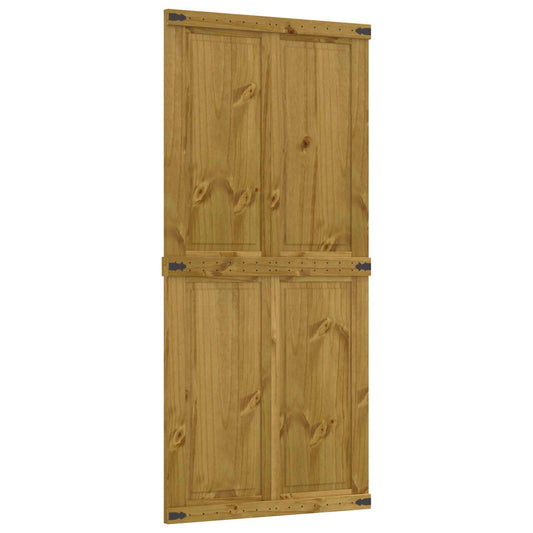 Låvedør Corona HonningBrun 100 x 210 cm Heltre furu