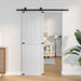 Låvedør Corona Hvit 70 x 210 cm Heltre furu