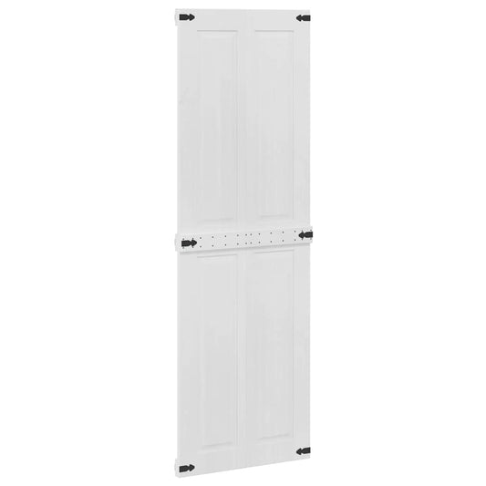 Låvedør Corona Hvit 70 x 210 cm Heltre furu
