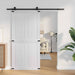 Låvedør Corona Hvit 100 x 210 cm Heltre furu