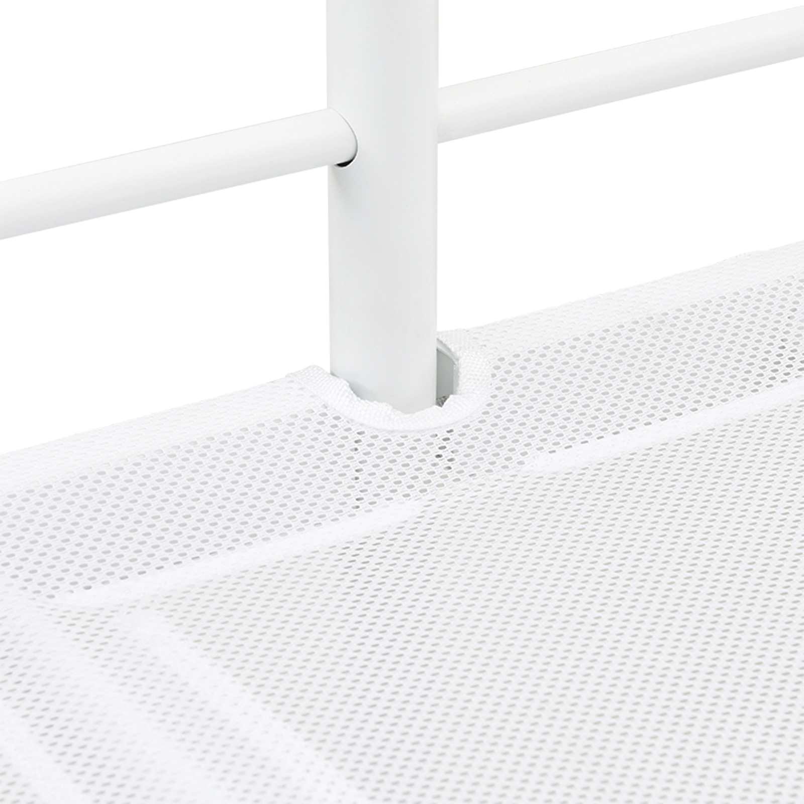 Hvit og Antrasitt 99,5 x 200 cm vidaXL