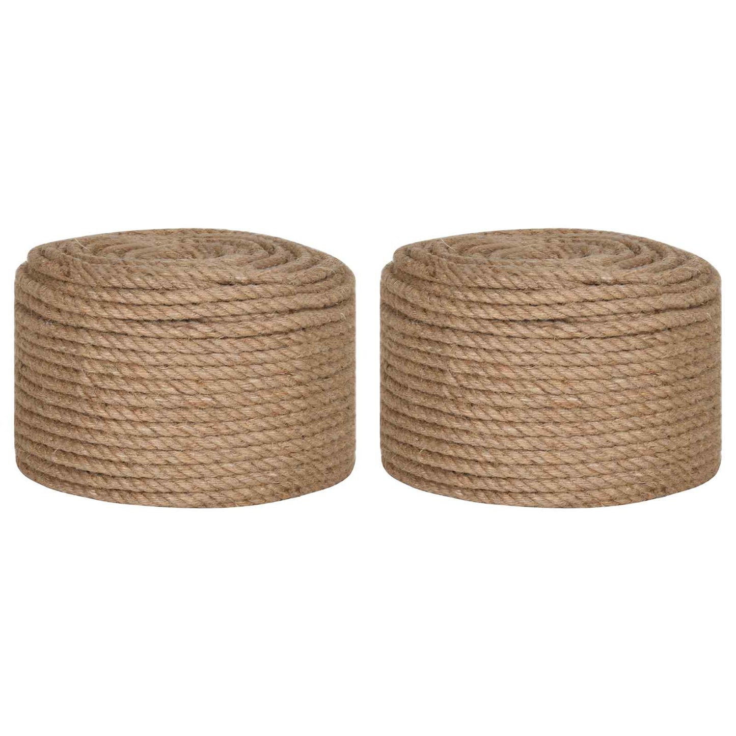 Jute Tau 2 pcs 100 m 2 Naturlig 100% Tossa jute