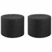 Jute Tau 2 pcs 2 Svart 100% Tossa jute