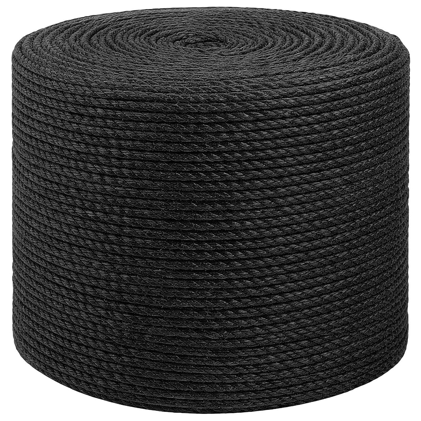 Jute tau 8 Svart 100% Tossa jute
