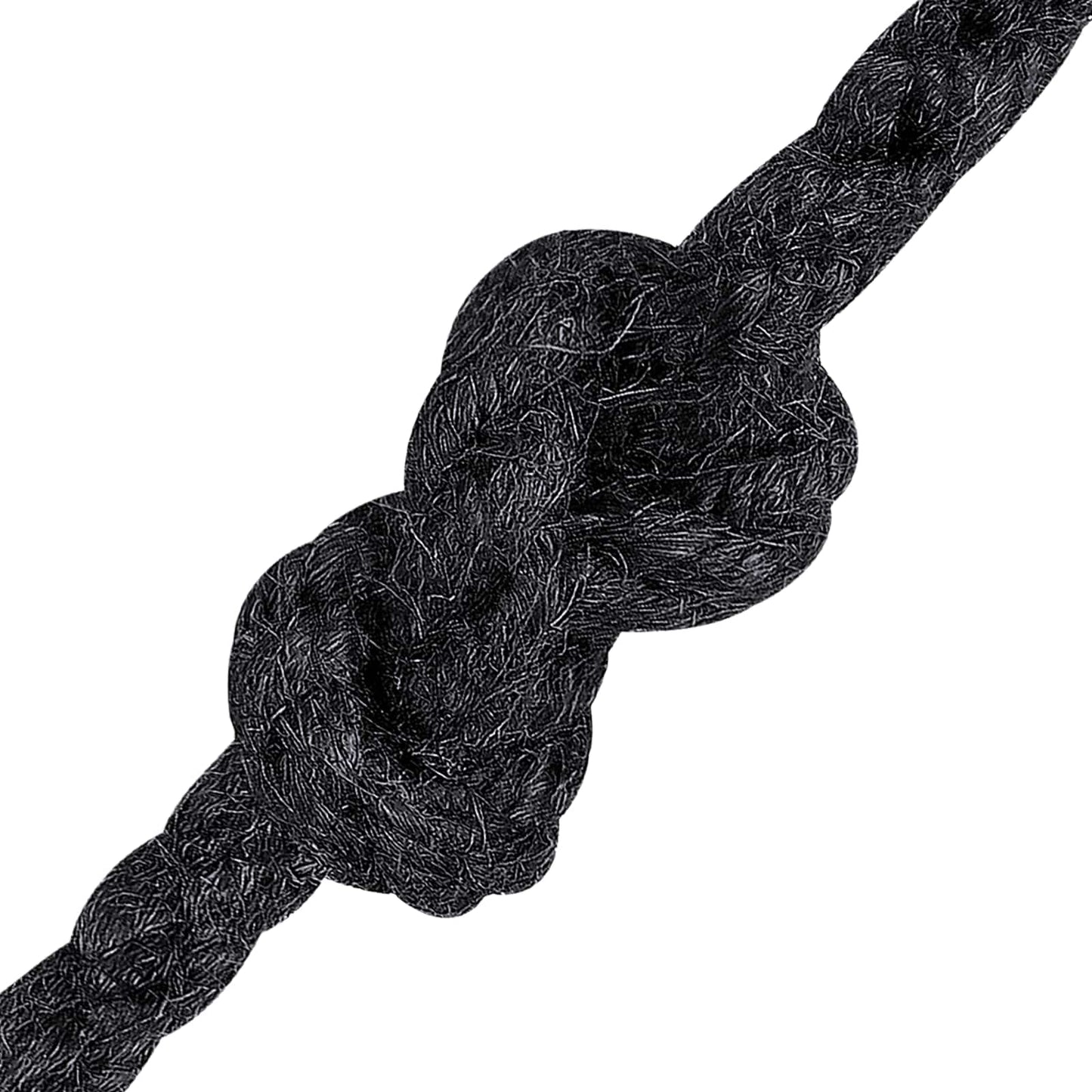 Jute tau 8 Svart 100% Tossa jute