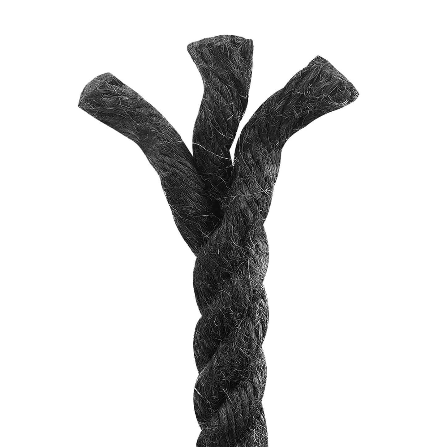Jute tau 12 Svart 100% Tossa jute