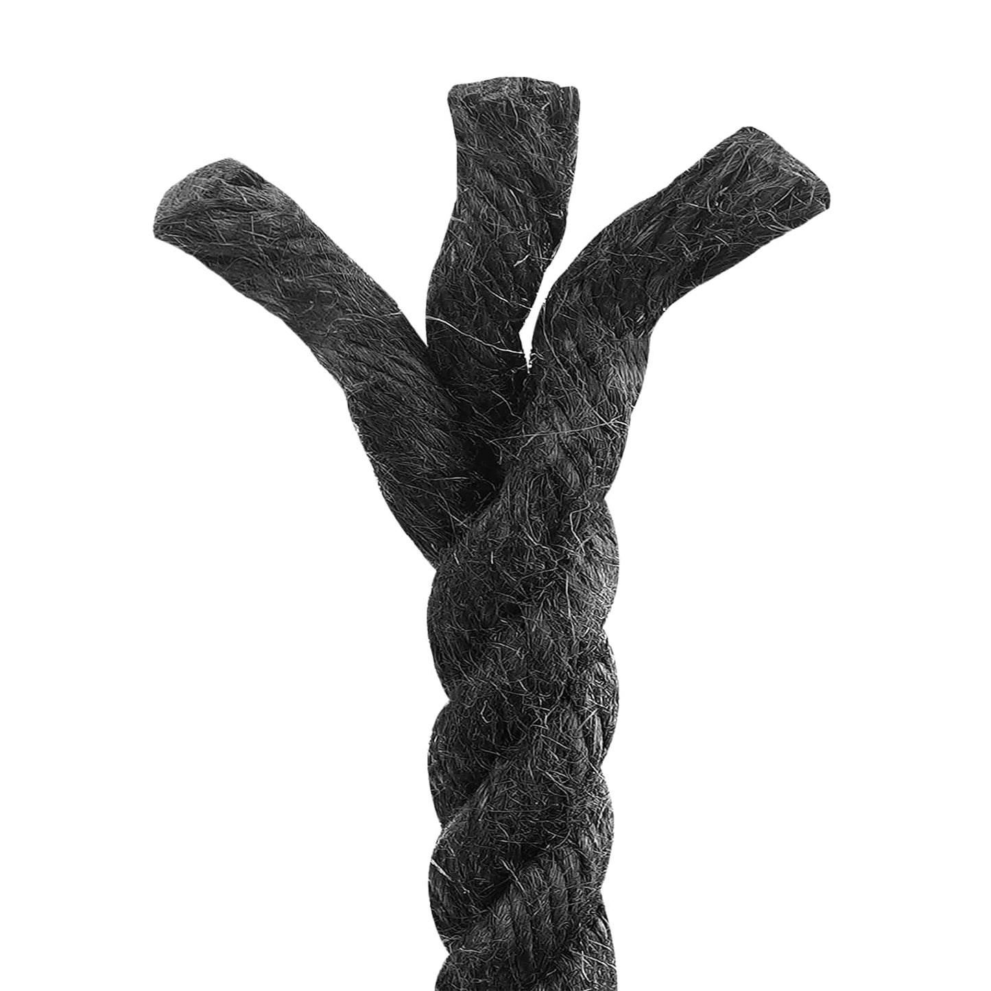 Jute tau 14 Svart 100% Tossa jute