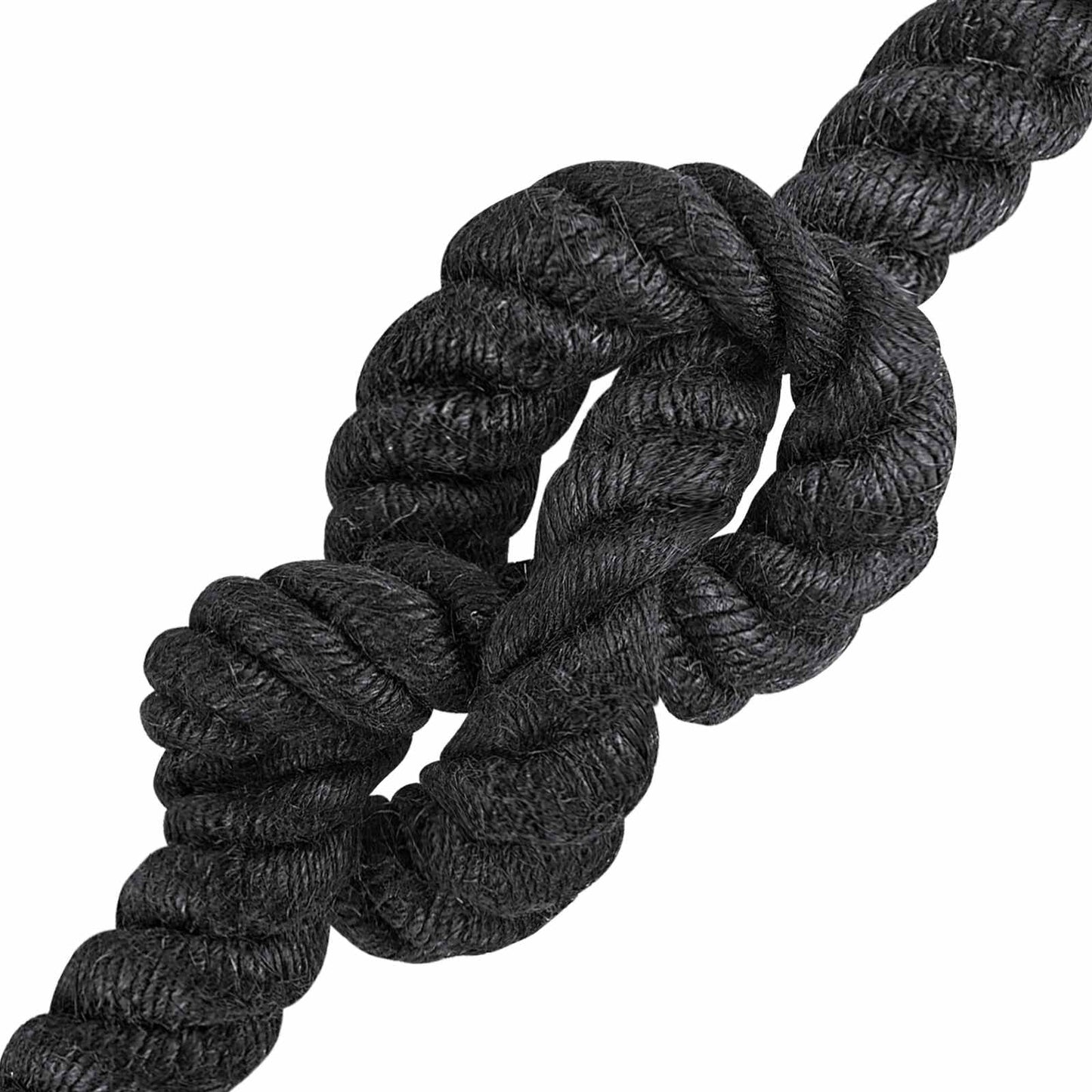 Jute tau 24 Svart 100% Tossa jute