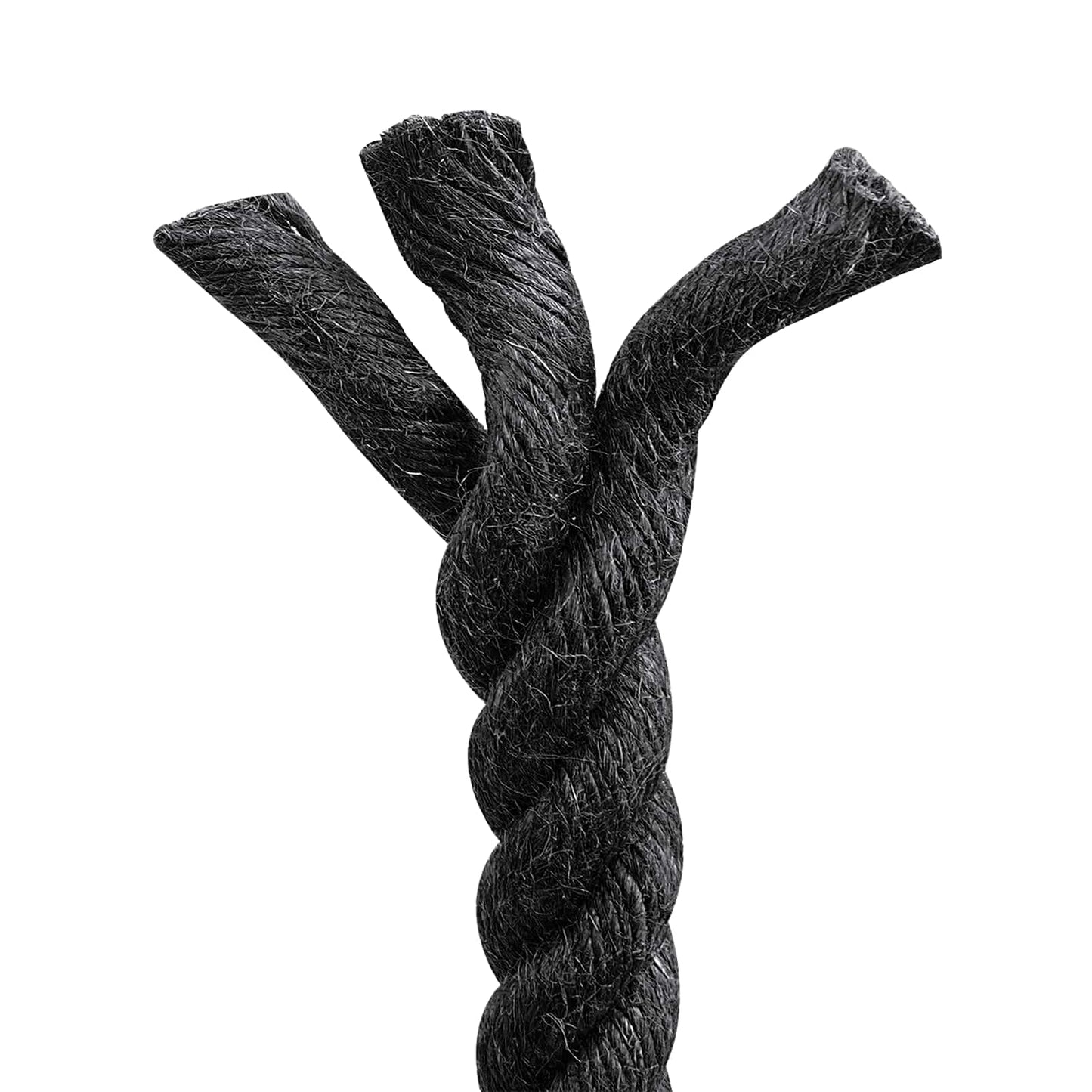 Jute tau 24 Svart 100% Tossa jute