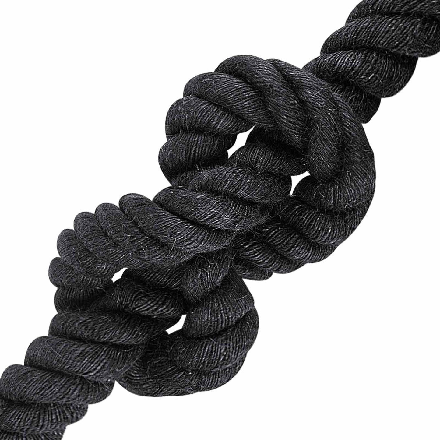Jute tau 40 Svart 100% Tossa jute