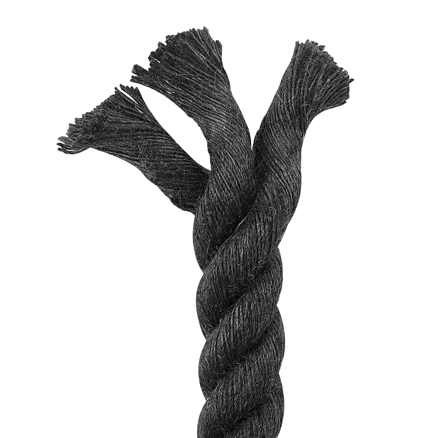 Jute tau 40 Svart 100% Tossa jute