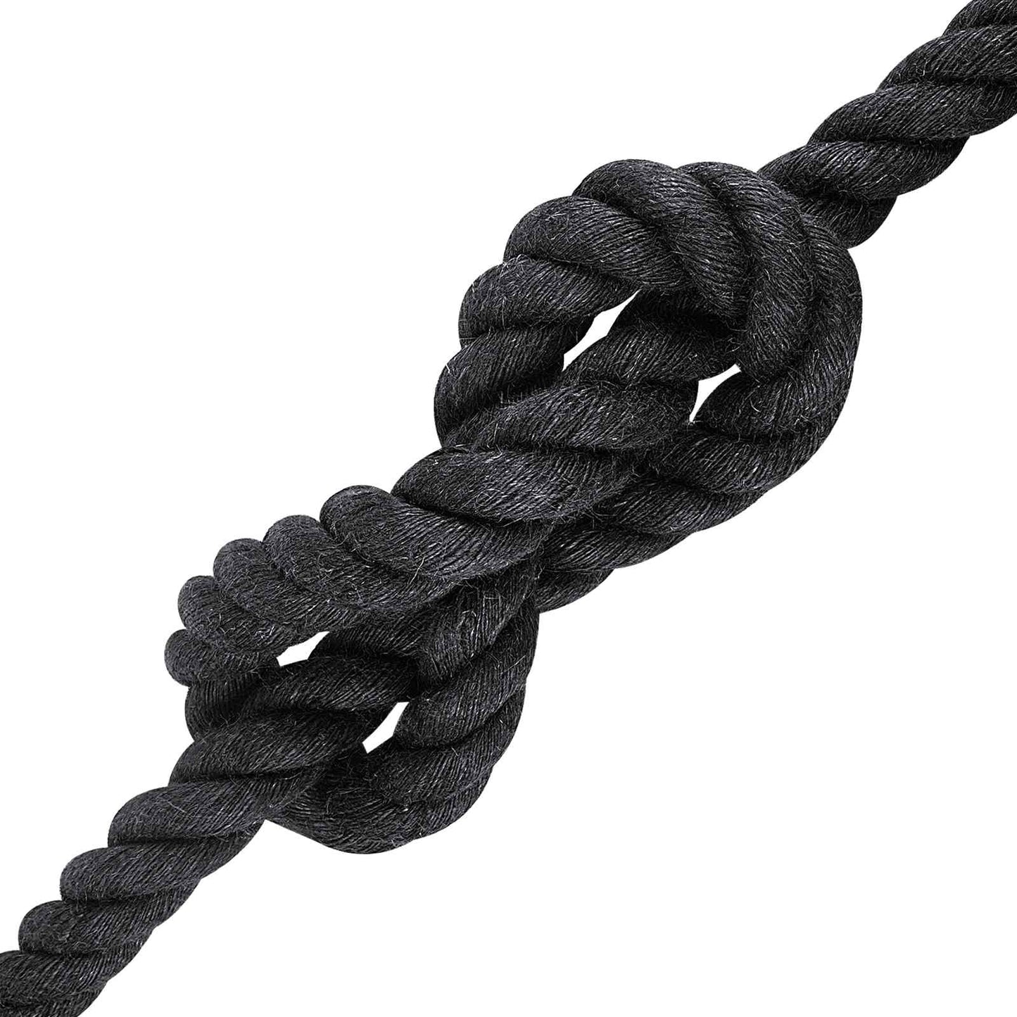 Jute tau 40 Svart 100% Tossa jute