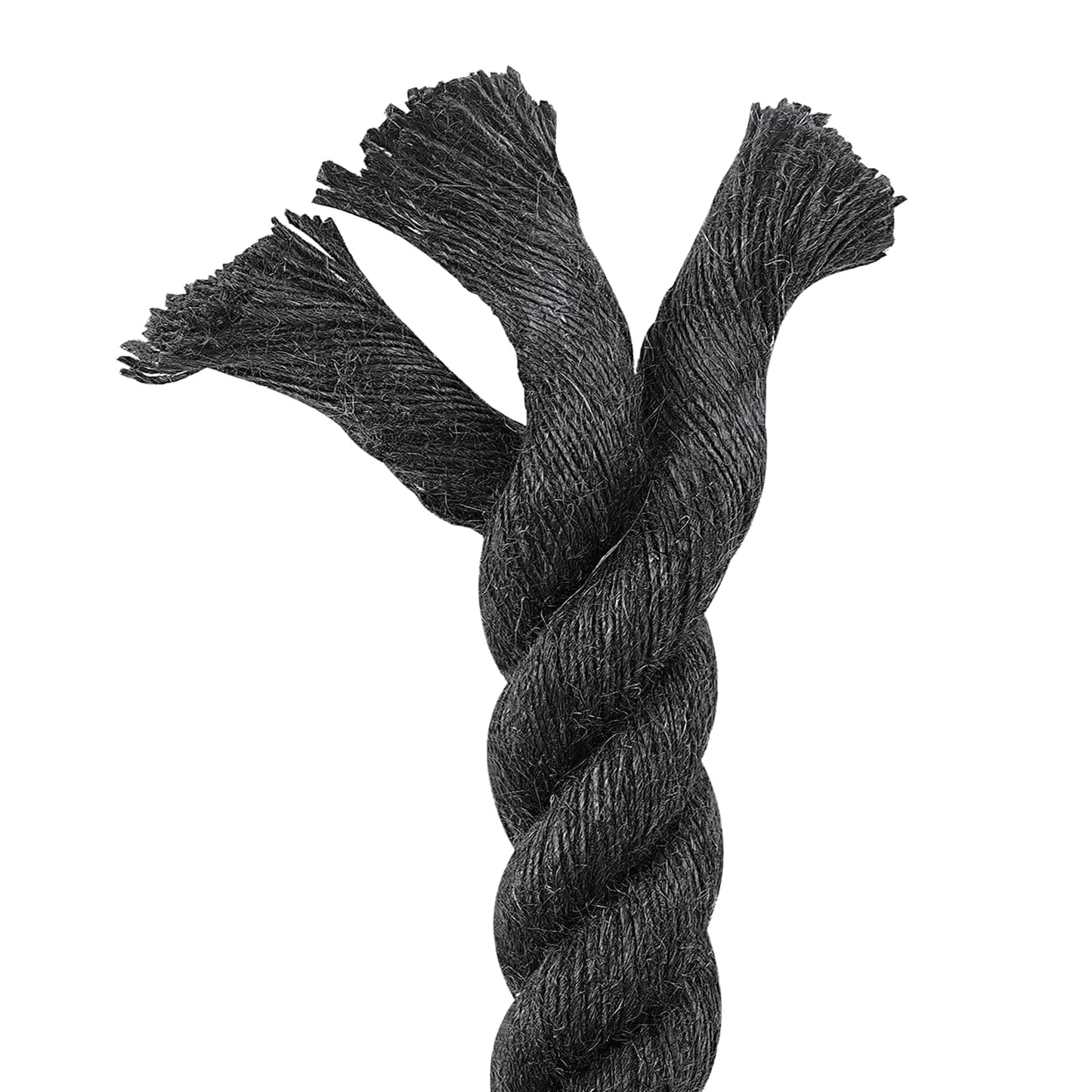 Jute tau 50 Svart 100% Tossa jute