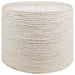 Jute Tau 4 Hvit 100% Tossa jute
