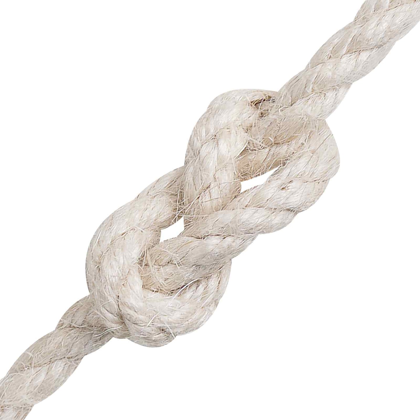 Jute tau 6 Hvit 100% Tossa jute
