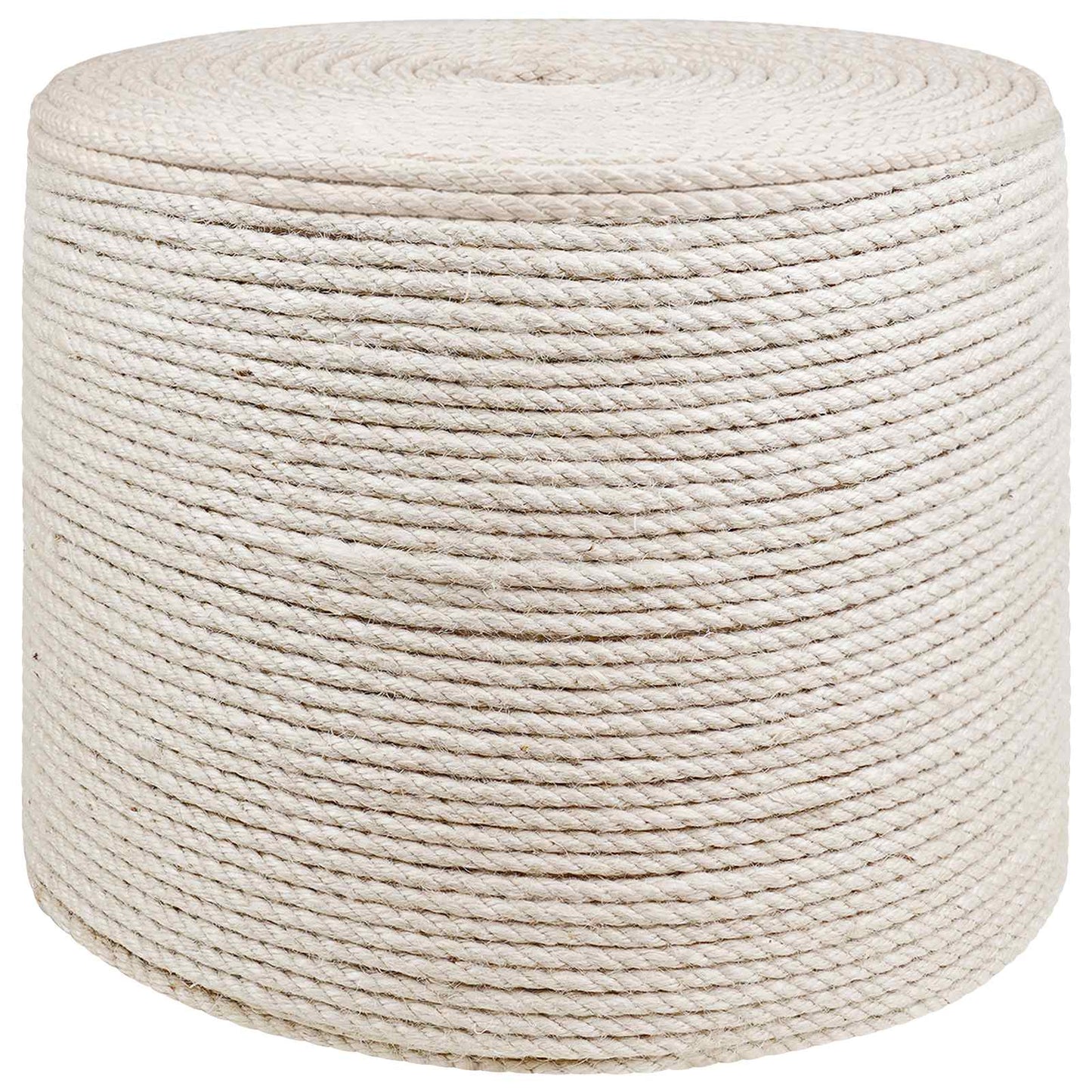 Jute tau 6 Hvit 100% Tossa jute