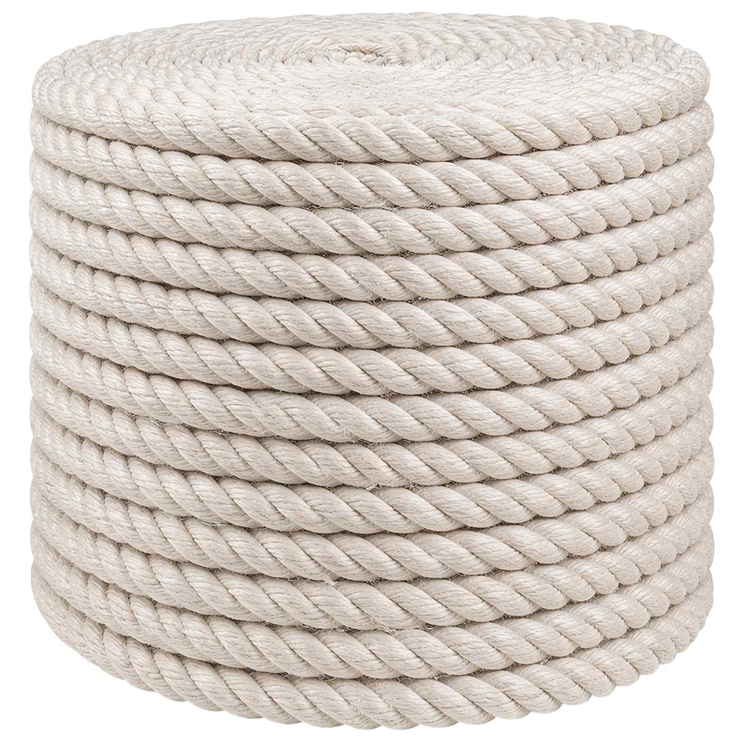 Jute tau 14 Hvit 100% Tossa jute