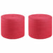 Jute tau 2 pcs Rød 100% Tossa jute