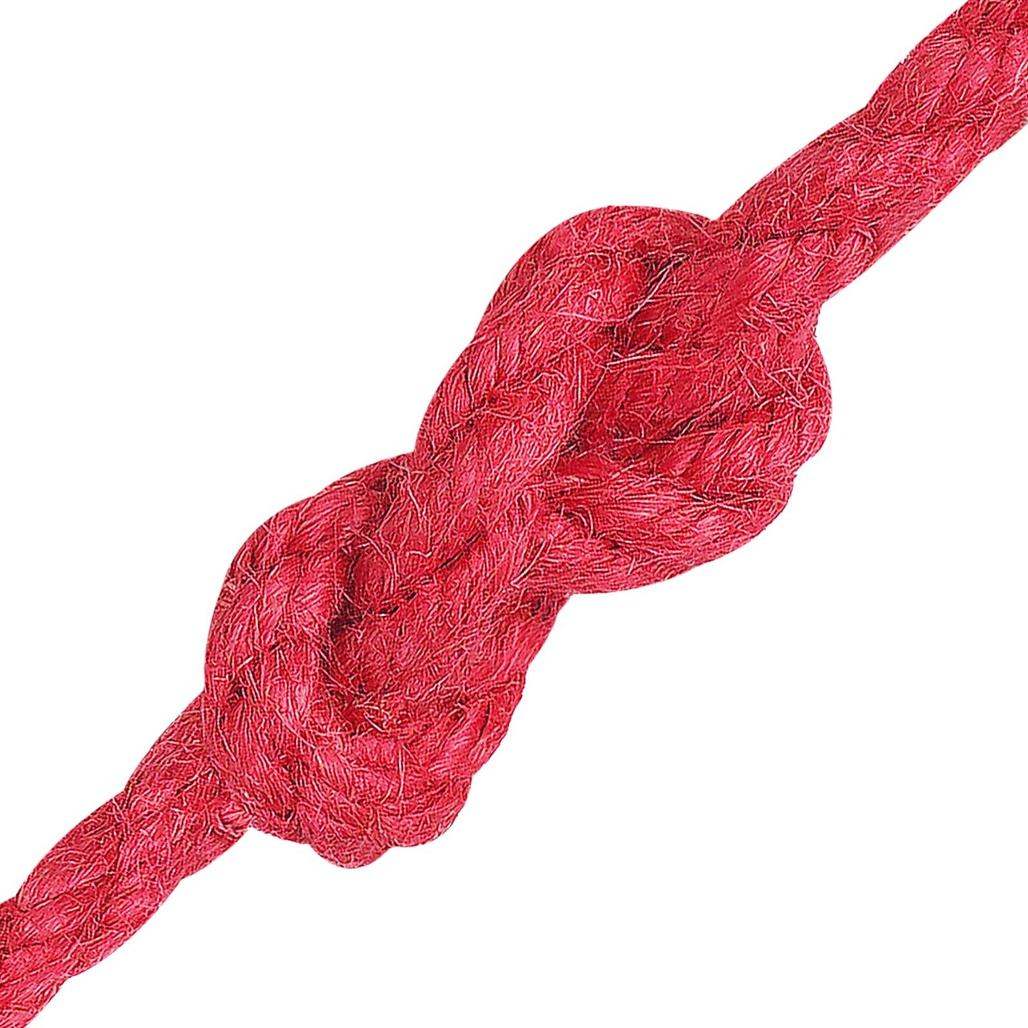 Jute tau Rød 100% Tossa jute