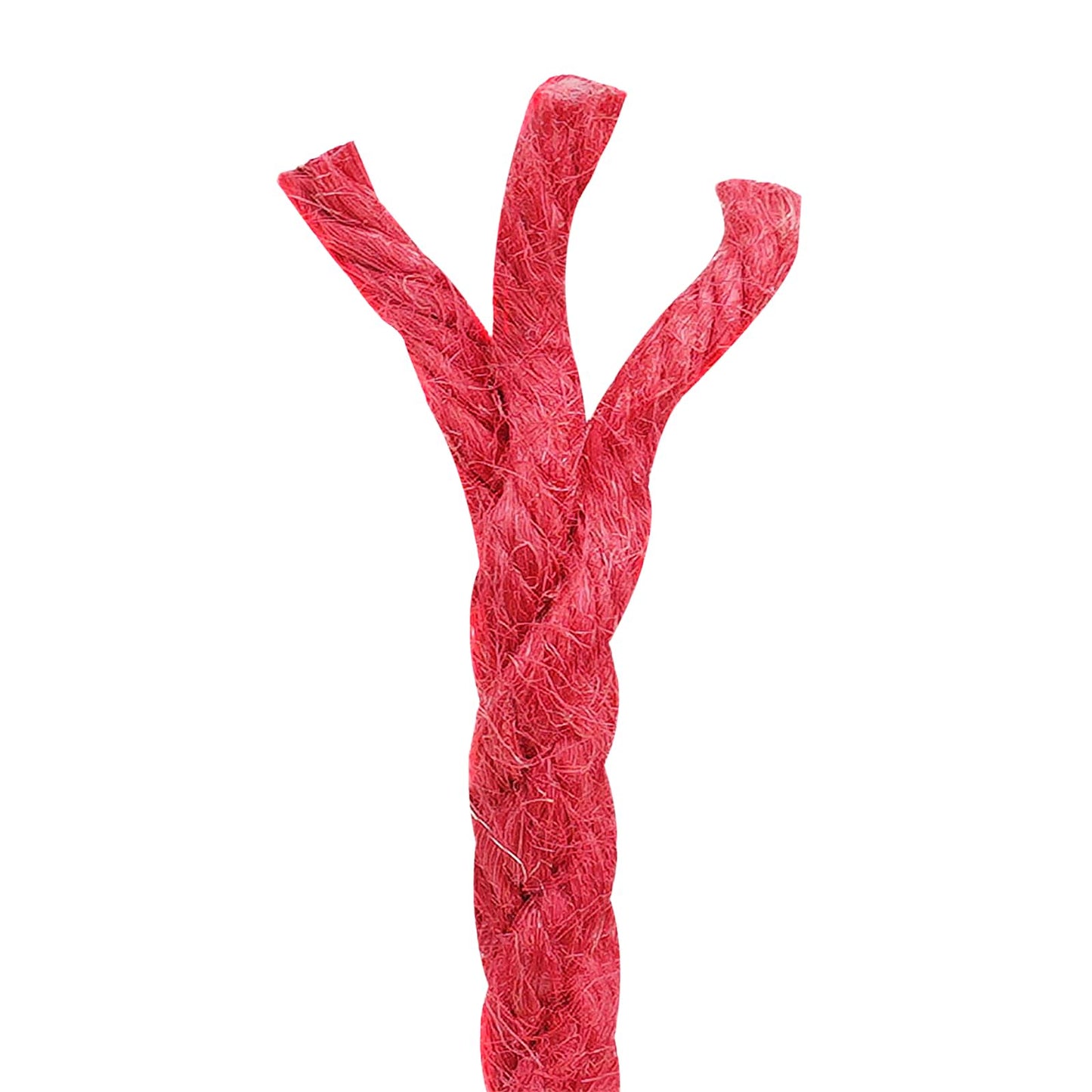 Jute tau Rød 100% Tossa jute