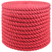 Jute tau Rød 100% Tossa jute