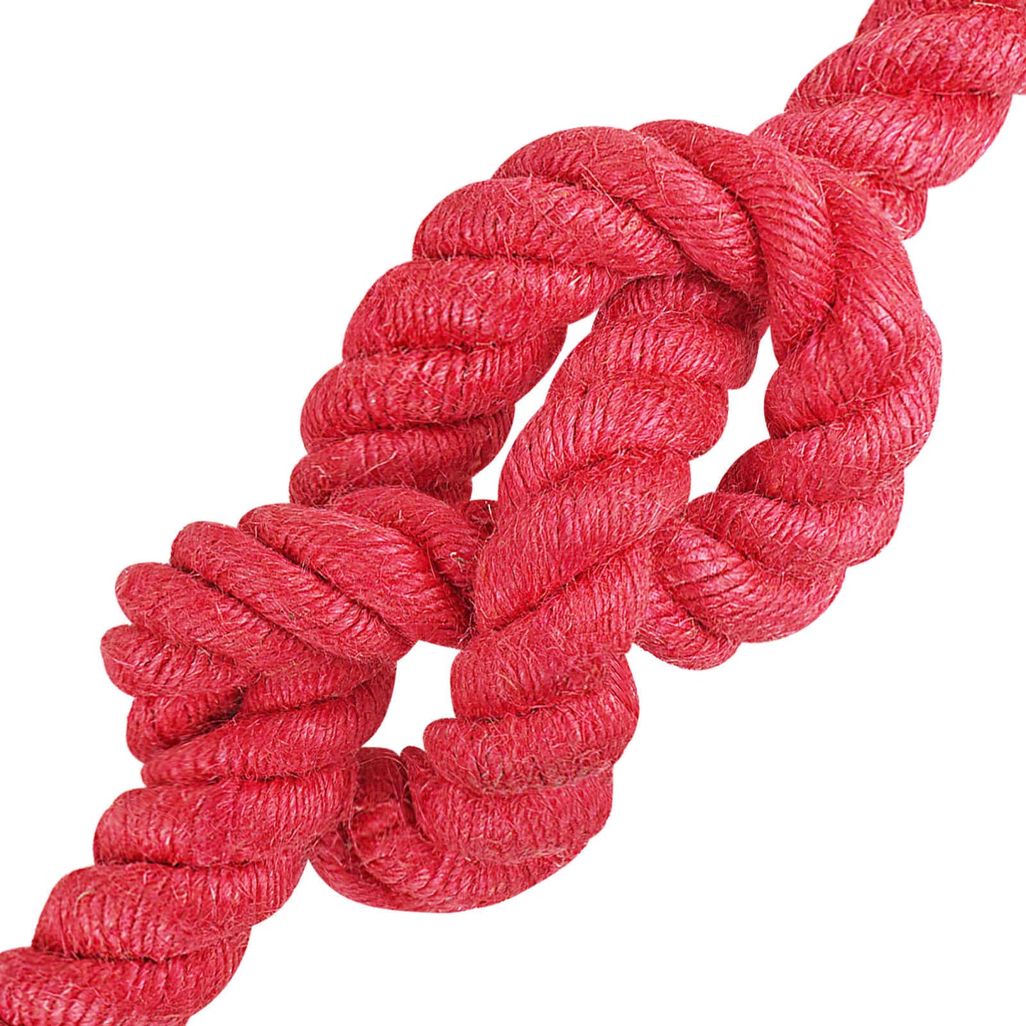 Jute tau Rød 100% Tossa jute