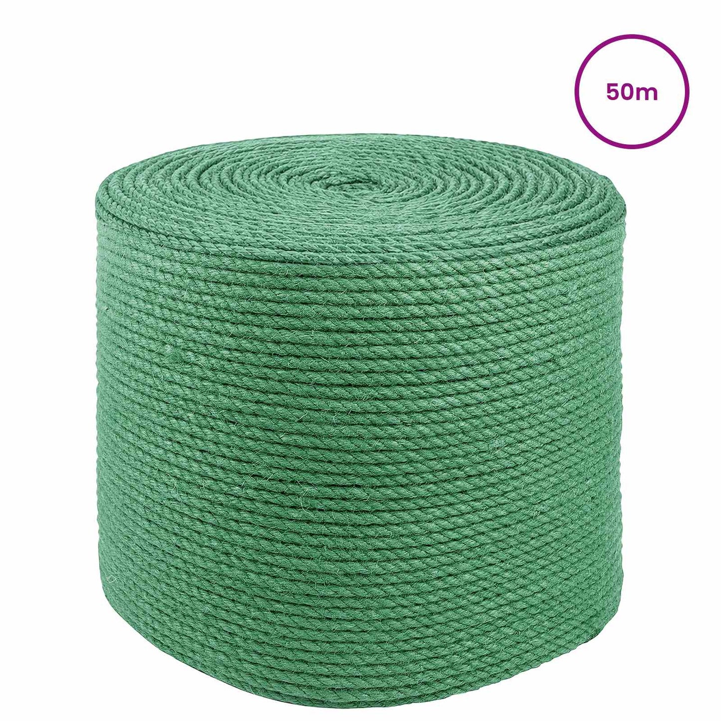 Jute tau Grønn 100% Tossa jute