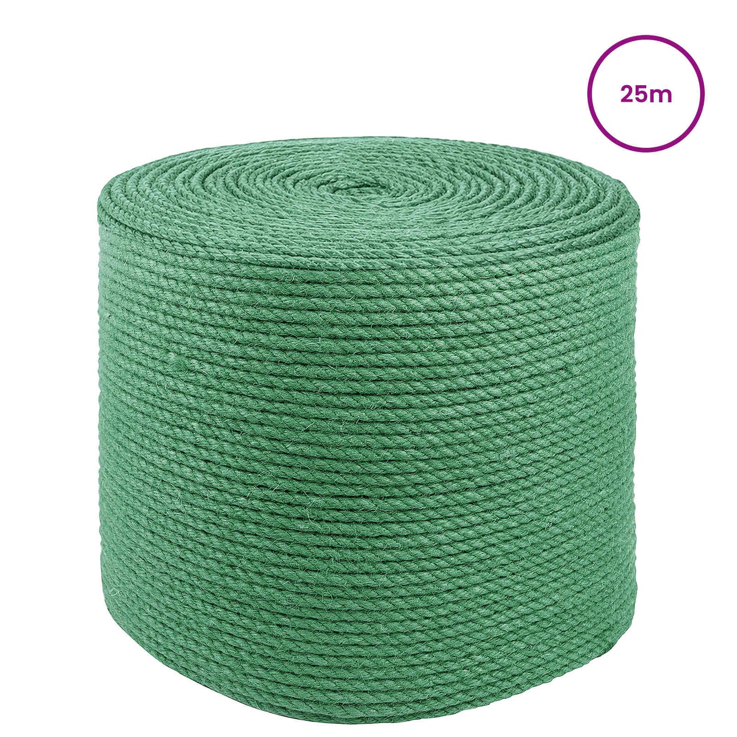 Jute tau Grønn 100% Tossa jute