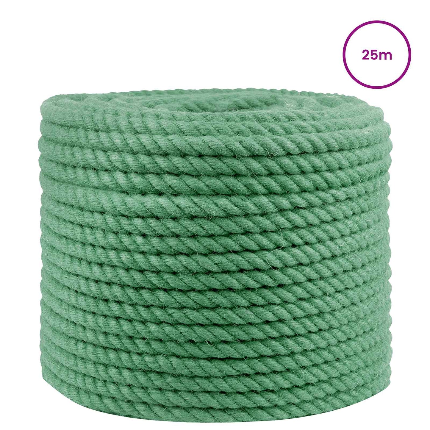 Jute tau Grønn 100% Tossa jute