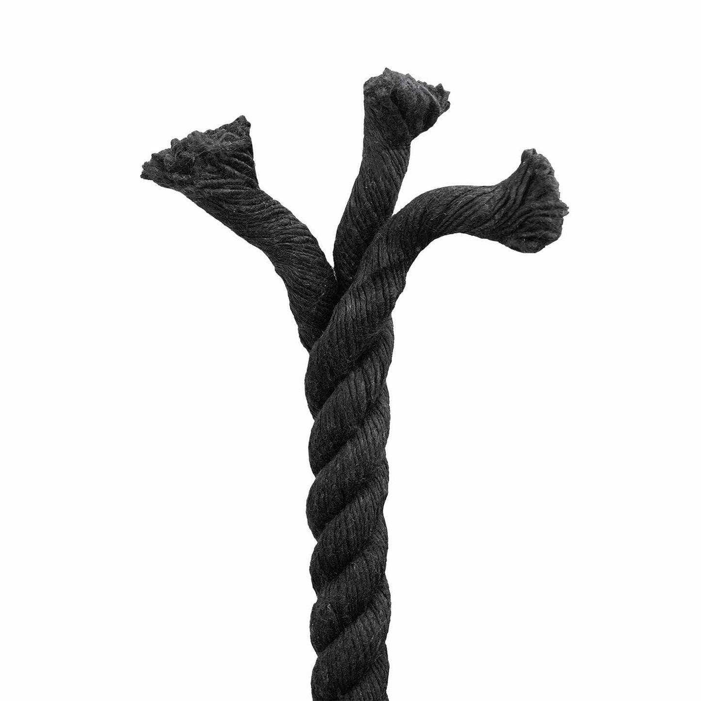 Tau Svart 1,6 x 1,6 x 5000 cm Bomull