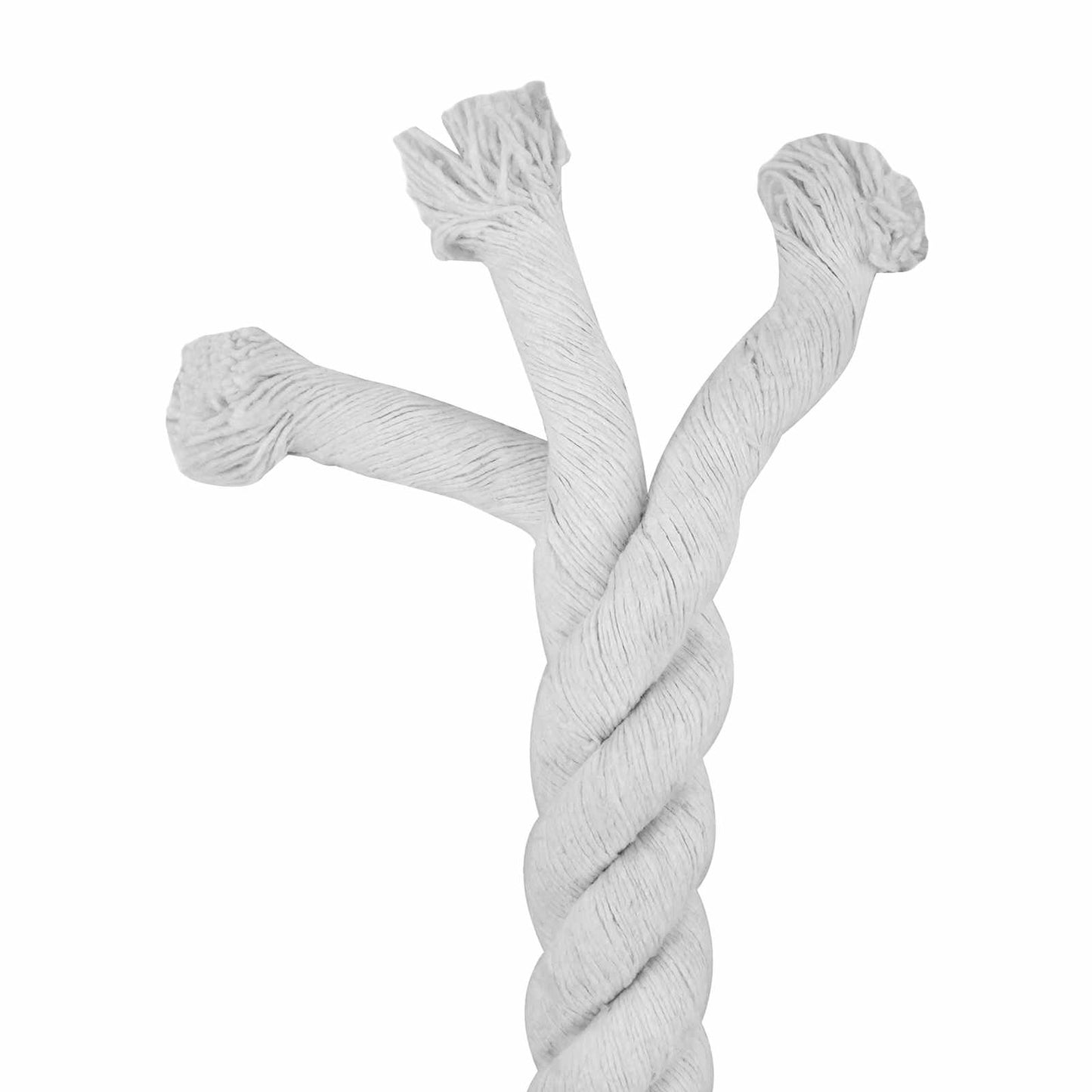 Tau Hvit 3,6 x 3,6 x 500 cm Bomull