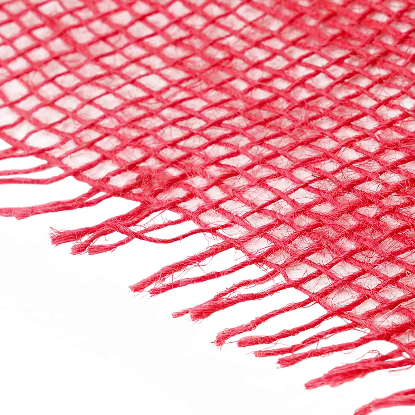 Jute Rull Rød 160 x 5000 cm