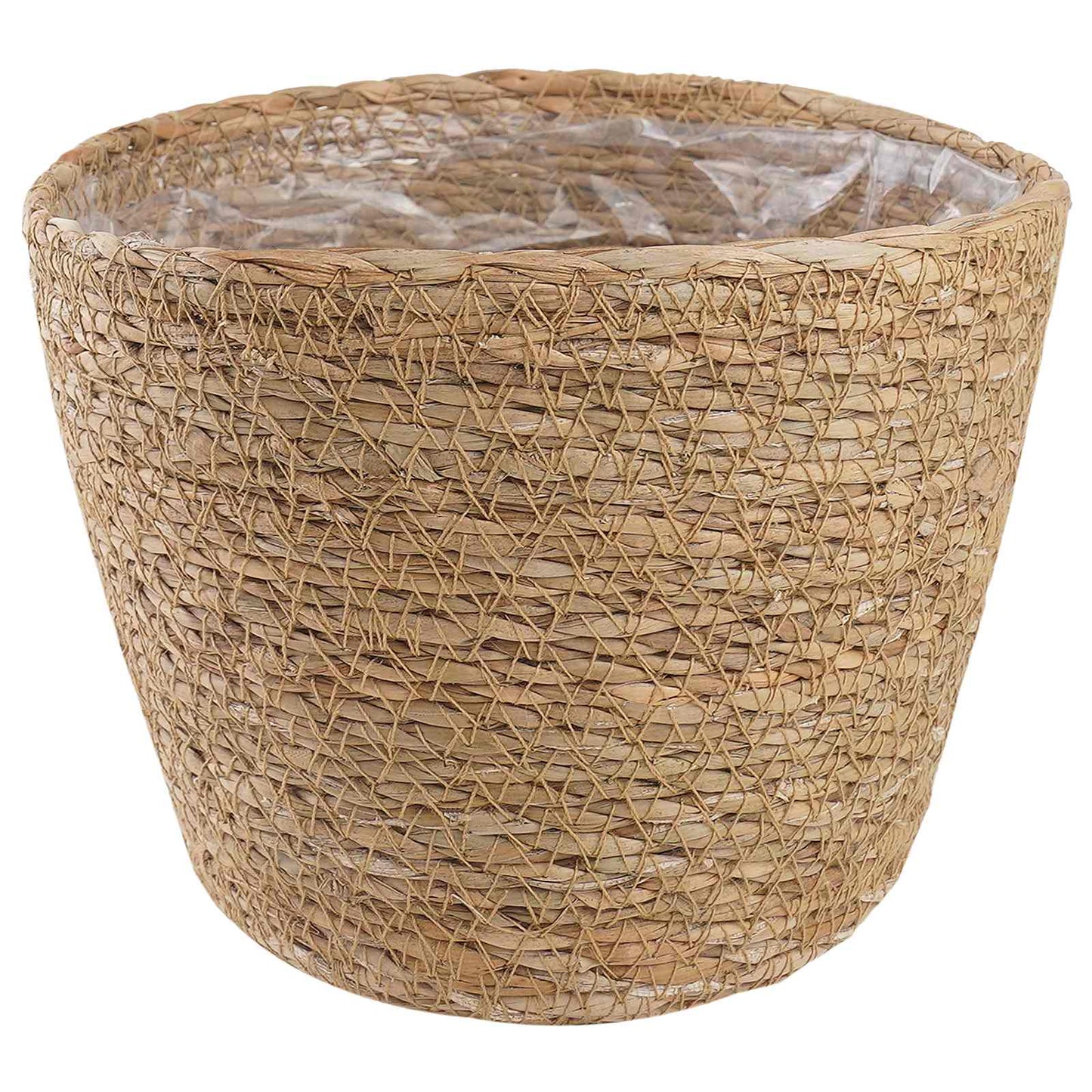 Sjøgress plantekurver 3 pcs Naturlig Ø26 x 19 cm 100% sjøgress
