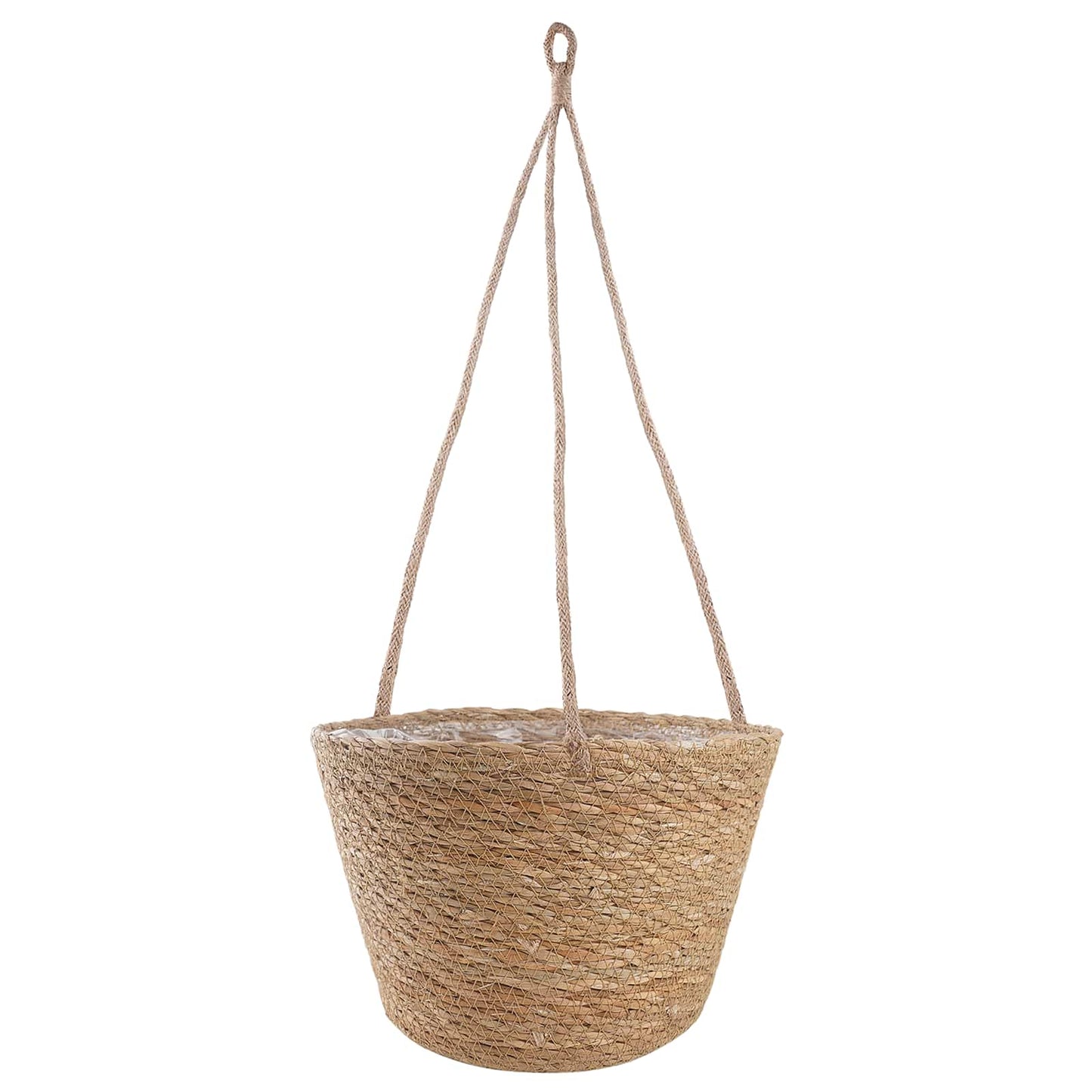 Sjøgress plantekurver 3 pcs Naturlig Ø26 x 19 cm 100% sjøgress
