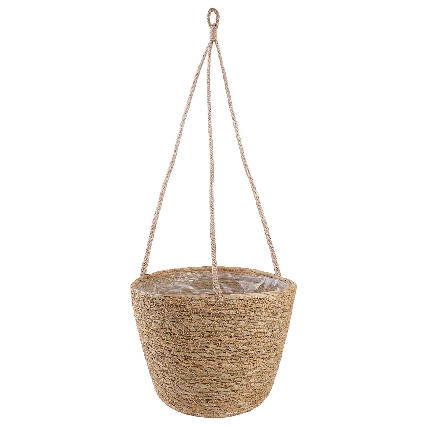 Sjøgress plantekurver 3 pcs Naturlig Ø26 x 19 cm 100% sjøgress