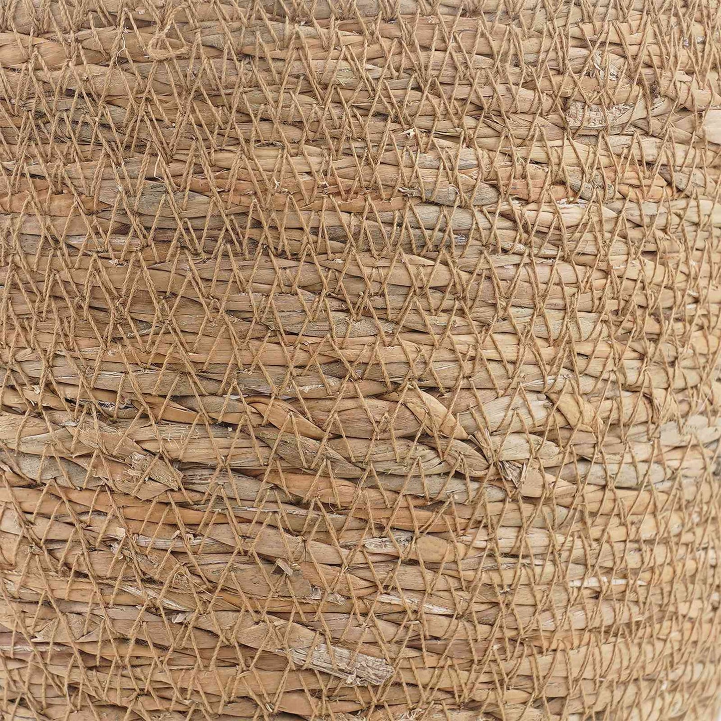 Sjøgress plantekurver 3 pcs Naturlig Ø26 x 19 cm 100% sjøgress