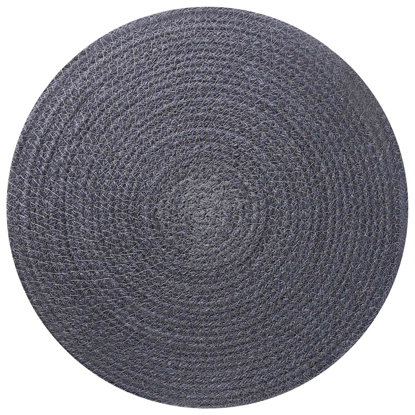 Jute Placemets 12 pcs Mørkegrå Ø 30 cm 100% Tossa Jute