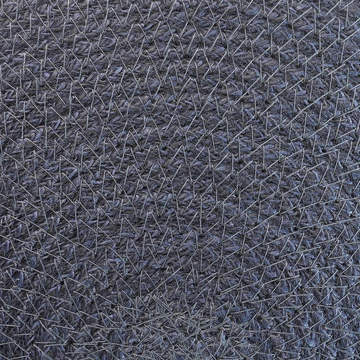 Jute Placemets 12 pcs Mørkegrå Ø 30 cm 100% Tossa Jute