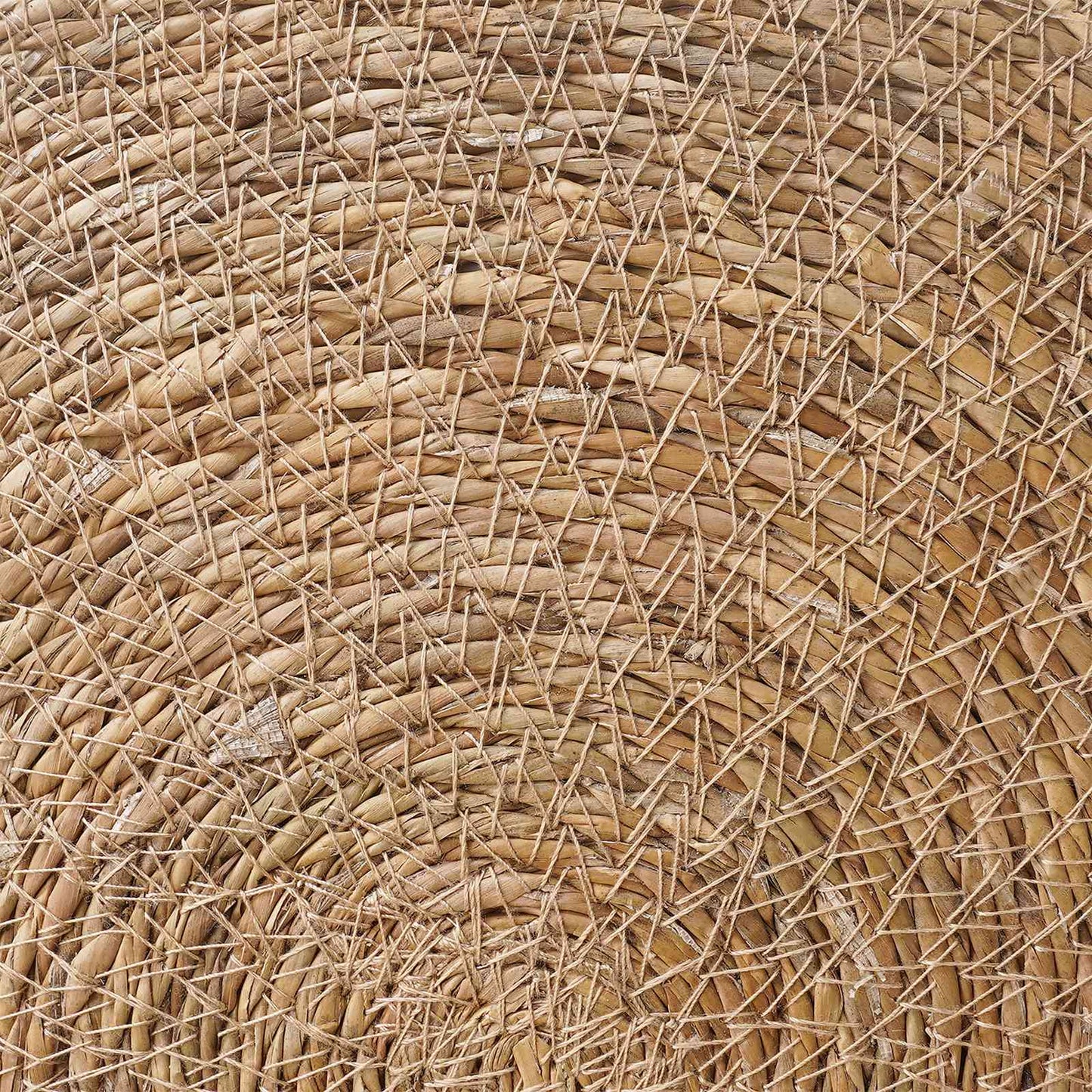 Sjøgress duker 12 pcs Naturlig Ø 30 cm 100% sjøgress