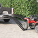 Sammenleggbar motorsykkelrampe 340 kg per rampe 2 pcs Svart