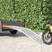 Motorsykkel Rampe 680 kg sølv 680 kg Aluminium