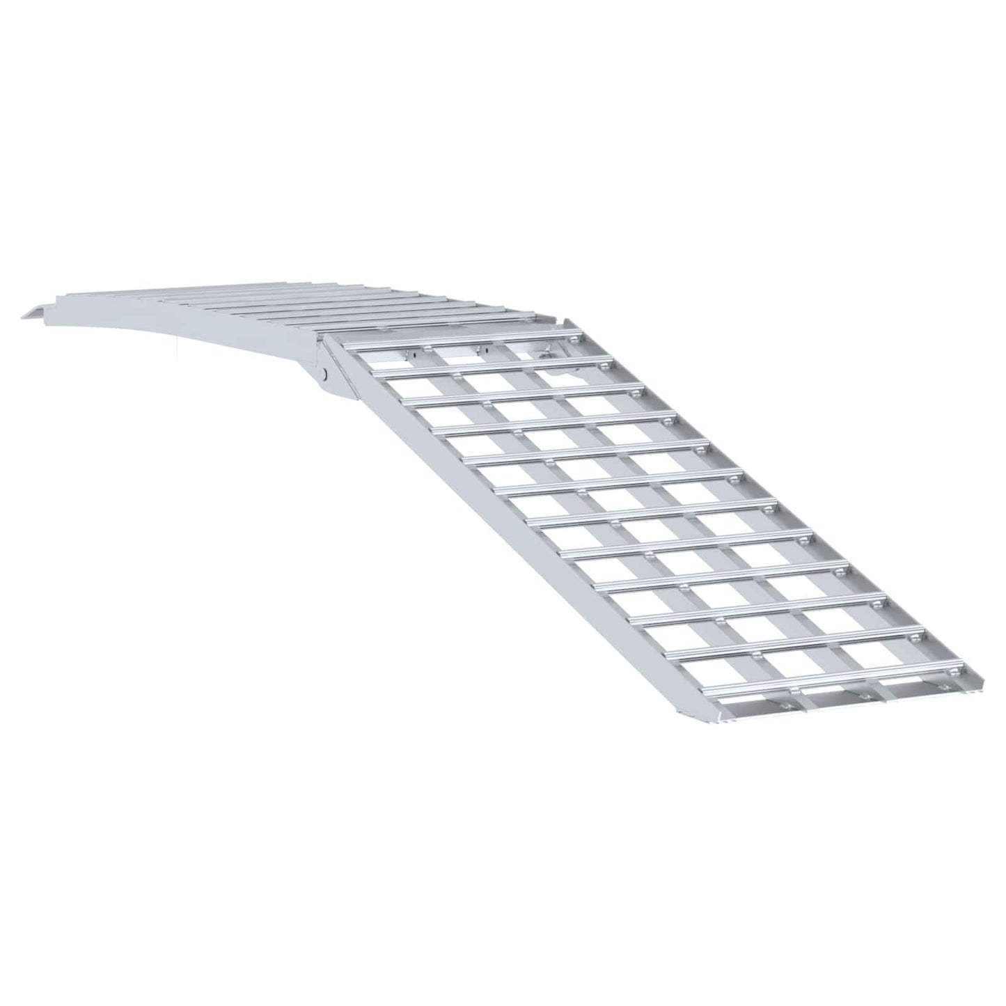 Motorsykkel Rampe 680 kg sølv 680 kg Aluminium
