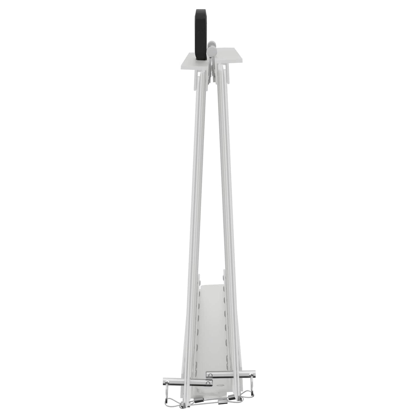 Rampe for rullestol 270 kg sølv 62 x 73 x 5 cm Aluminium