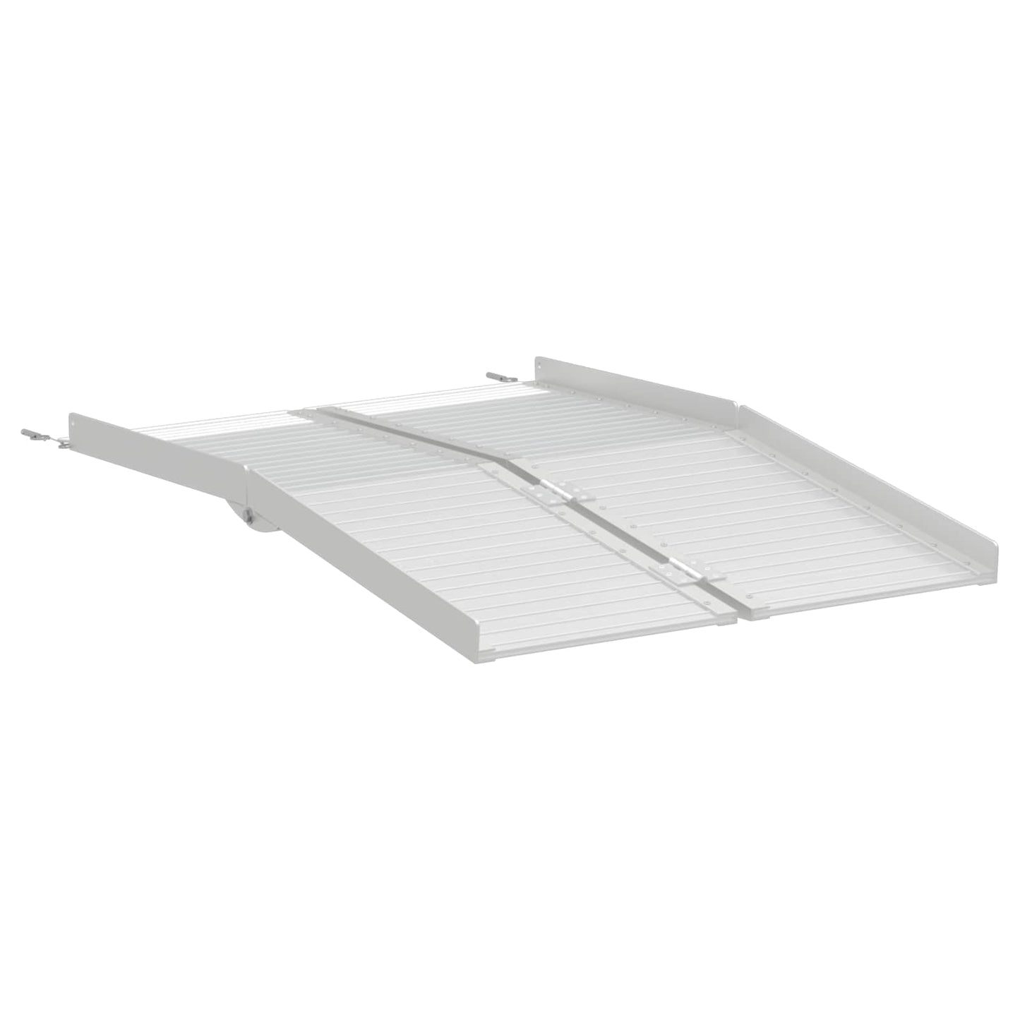 Rampe for rullestol 270 kg sølv 270 kg Aluminium