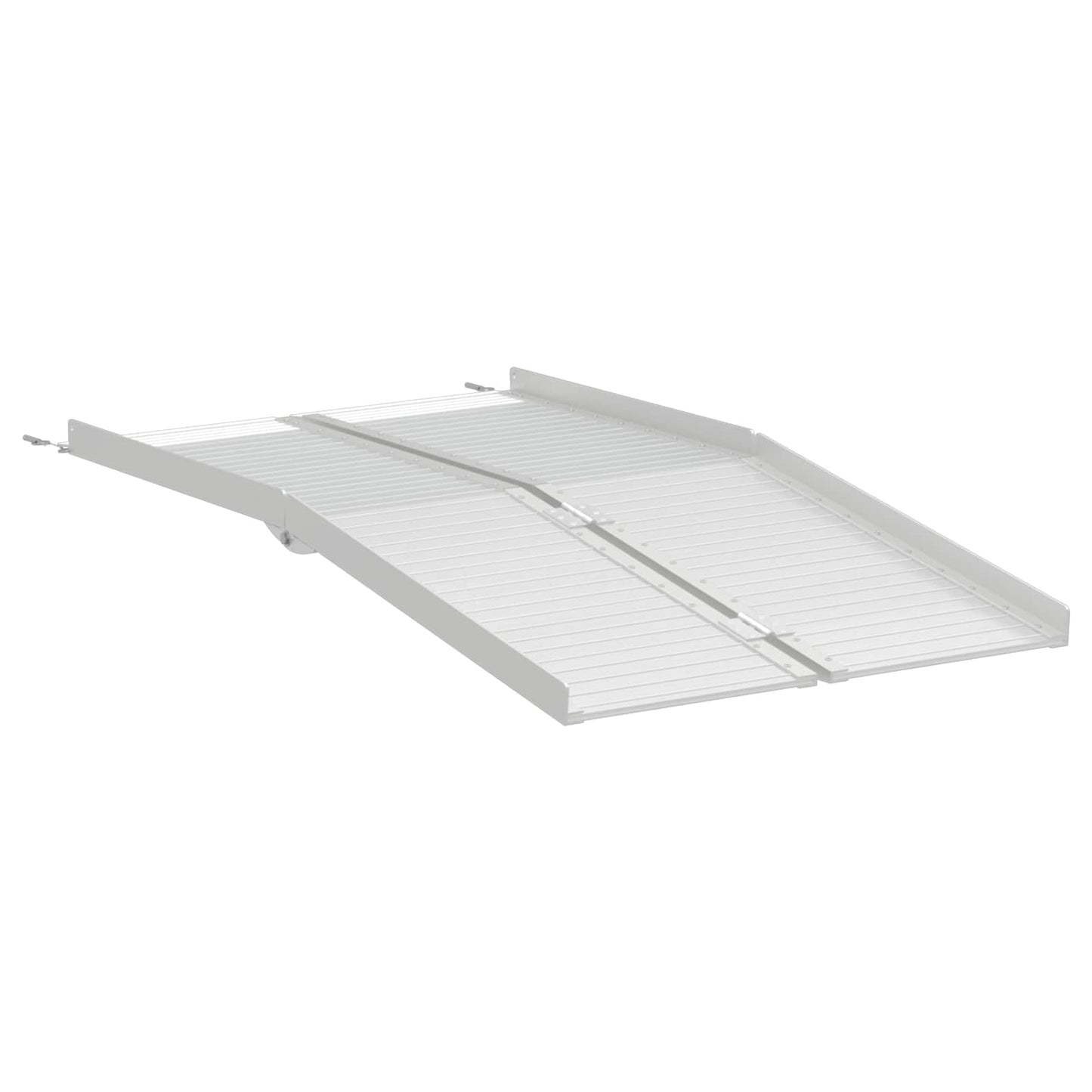 Rampe for rullestol 270 kg sølv 270 kg Aluminium